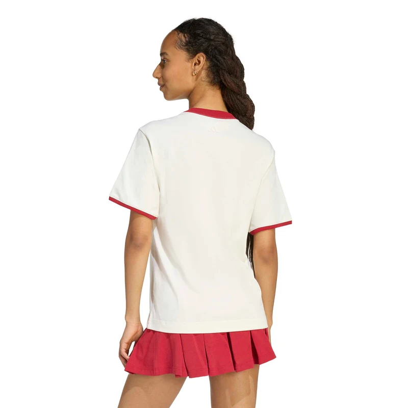 Seasonal Essentials Colorpop T-Shirt mit aufgestickter Grafik