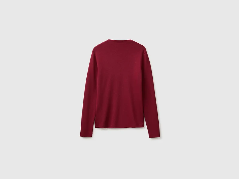 T-Shirt mit Raffungen