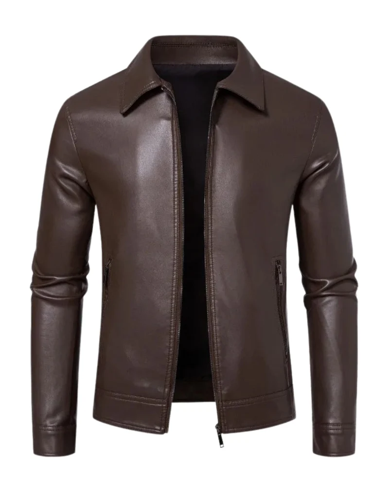 Casual Business Leather Jacket