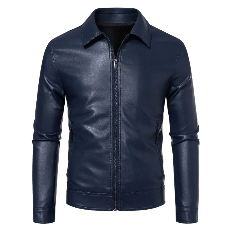 Casual Business Leather Jacket