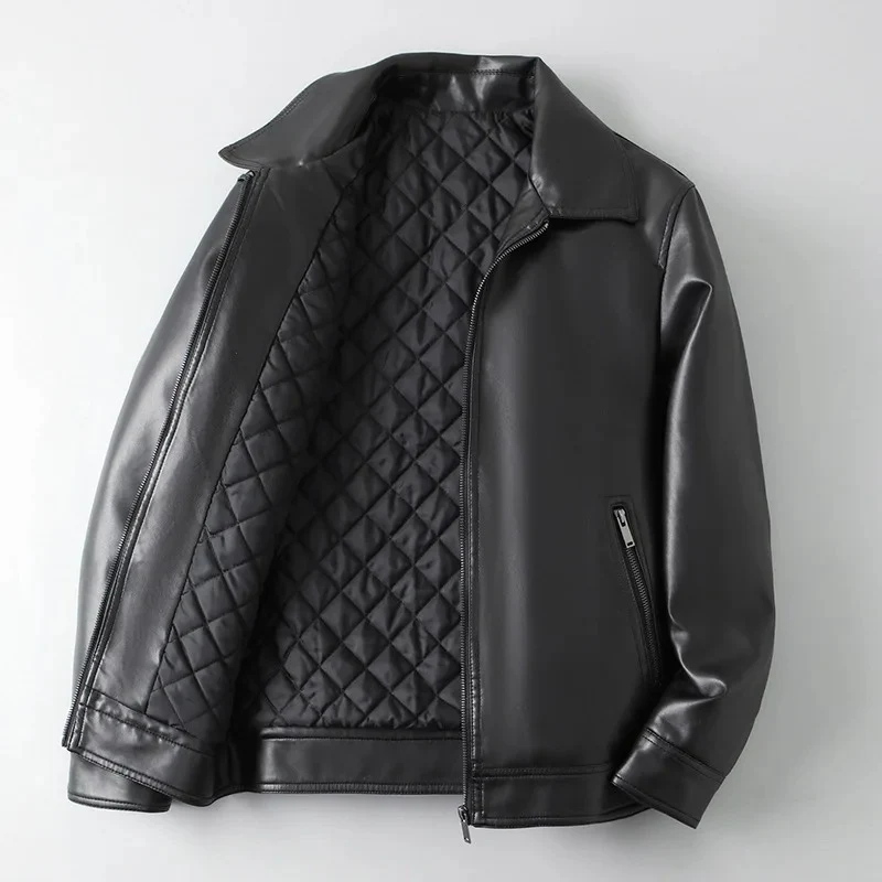 Casual Business Leather Jacket