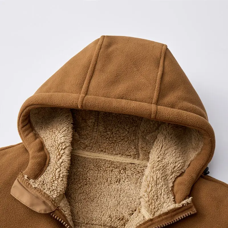 Elegant Wool Windproof Jacket