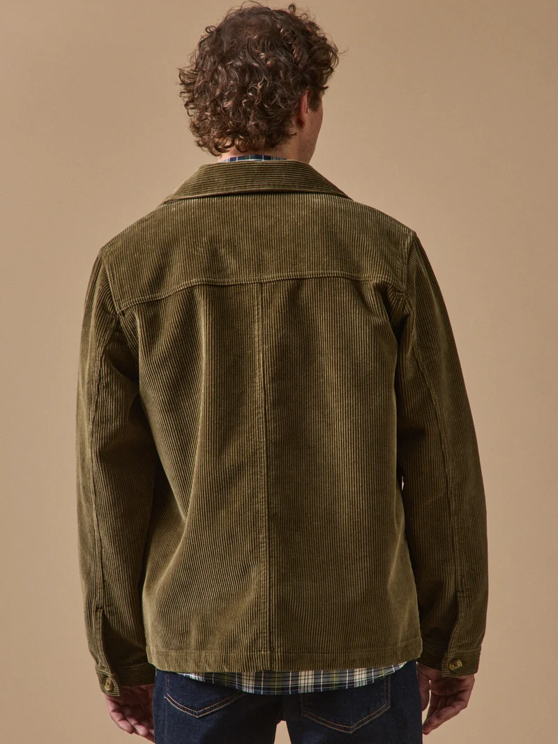 Herrenjacke im Worker-Style aus Cord