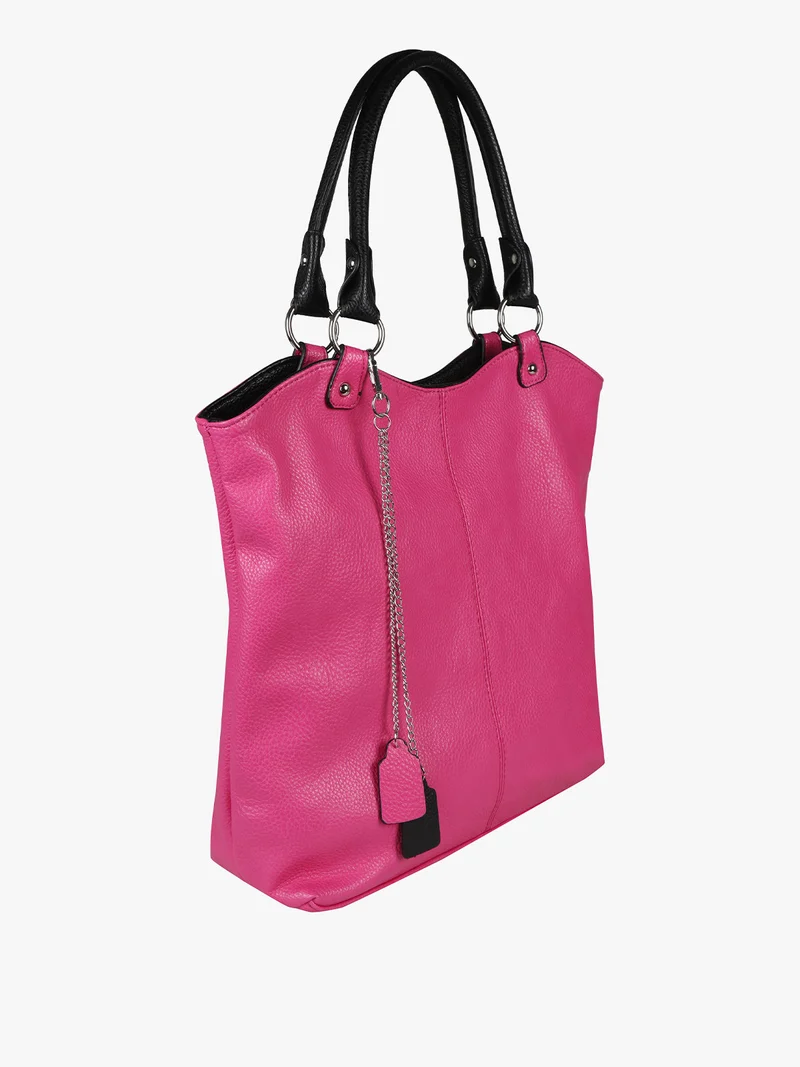 Borsa a spalla da donna - fucsia