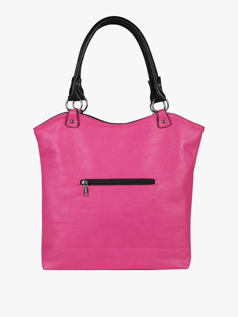 Borsa a spalla da donna - fucsia