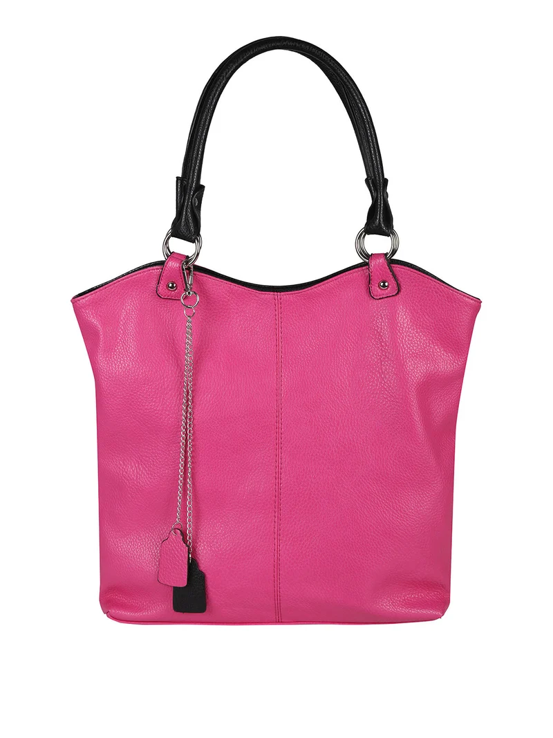 Borsa a spalla da donna - fucsia
