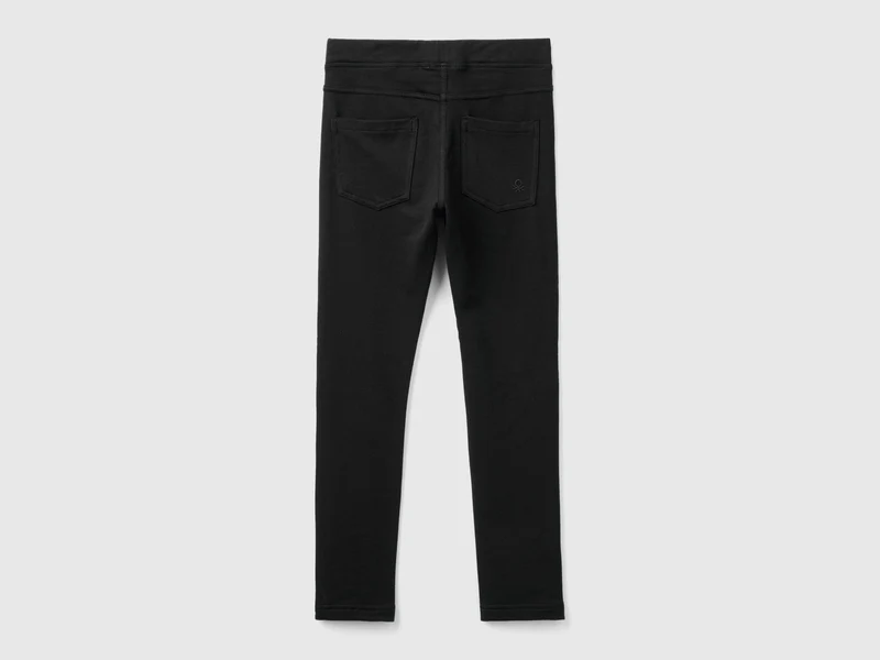 Jeggings aus stretchigem Sweatstoff