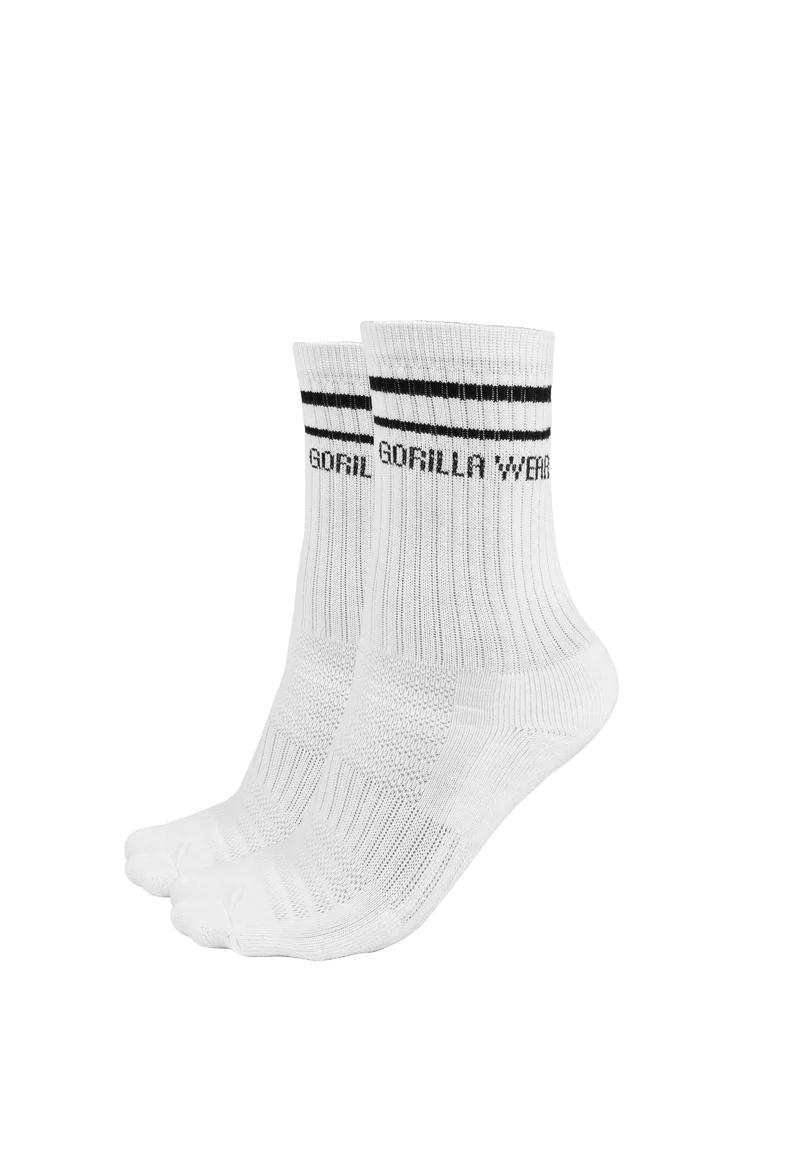 Crew Socks 2-Pack - White