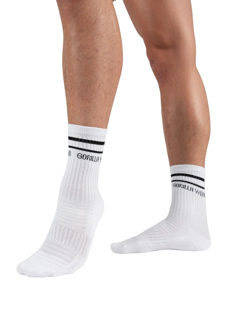 Crew Socks 2-Pack - White