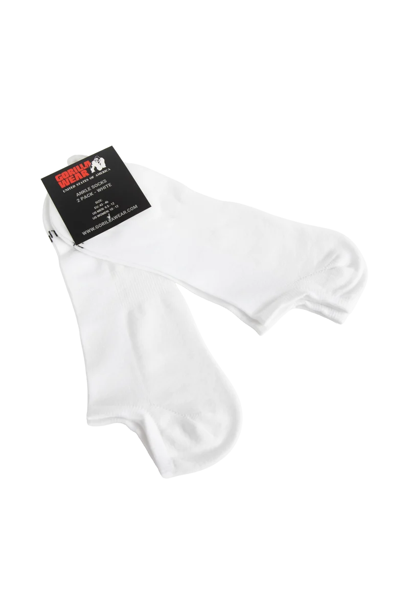 Ankle Socks 2-Pack - White