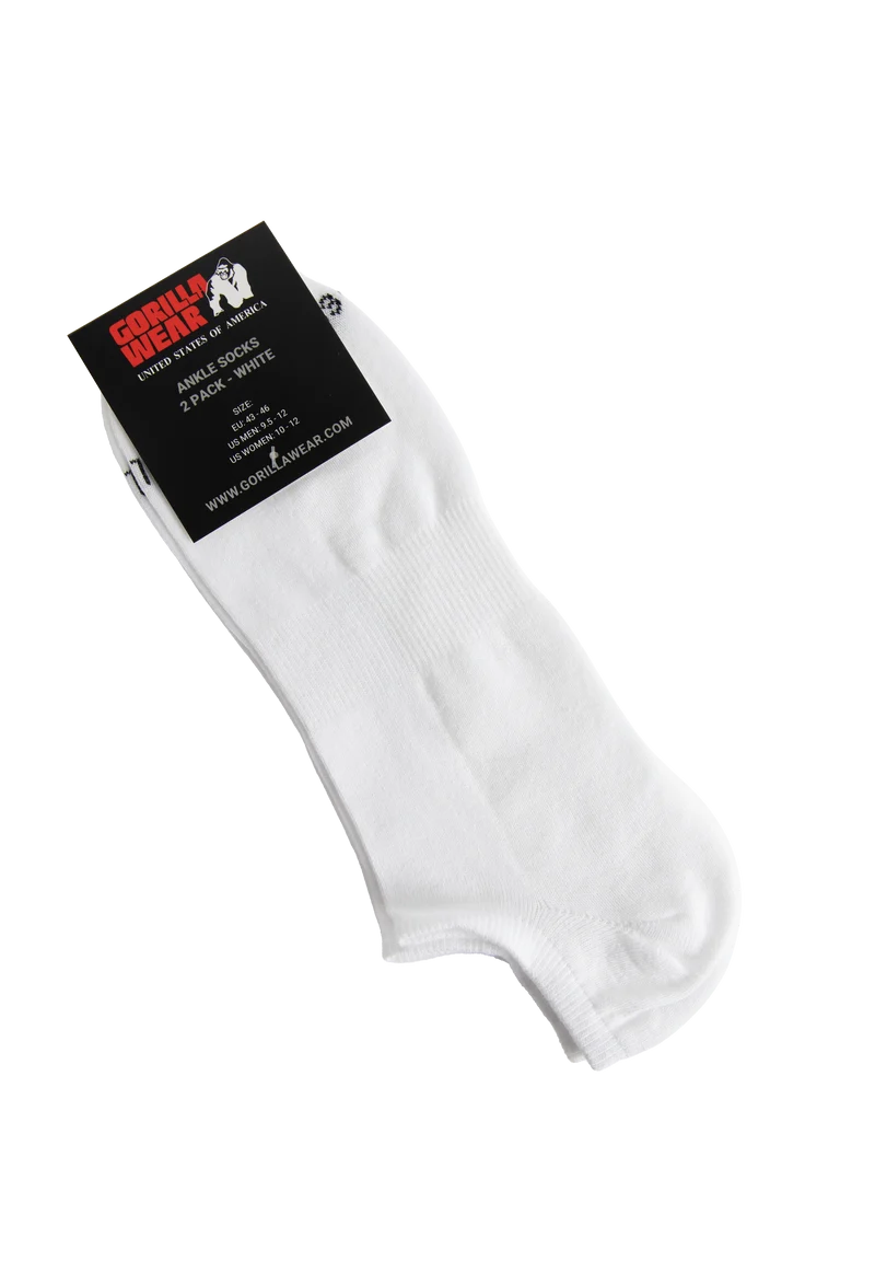 Ankle Socks 2-Pack - White