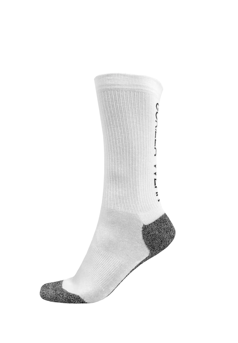 Performance Crew Socks - White