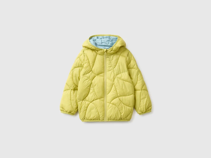 Wattierte Jacke mit Kapuze