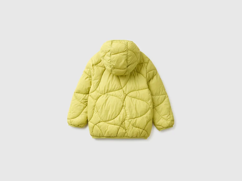 Wattierte Jacke mit Kapuze