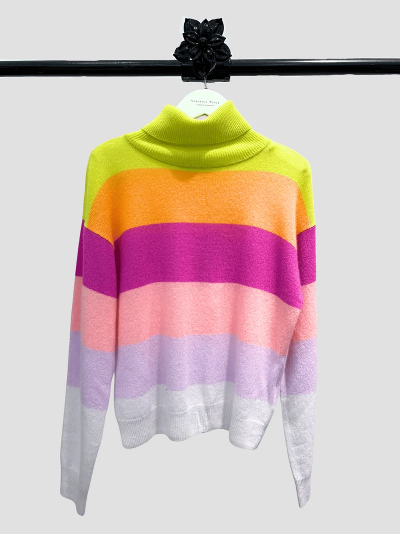 Rainbow Roll Neck
