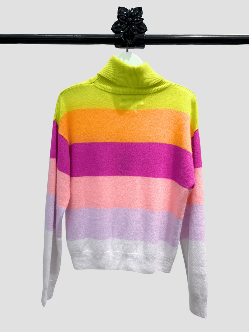 Rainbow Roll Neck