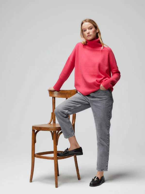 Oversized-Kaschmirpullover