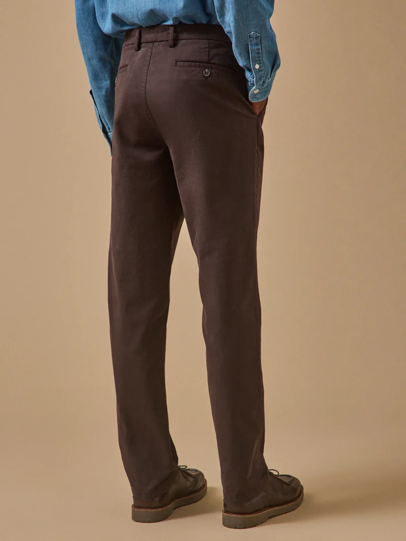 Herren-Chinohose aus Gabardine