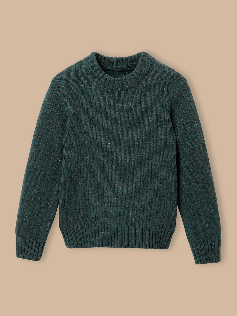Jungenpullover aus Merino-Wolle