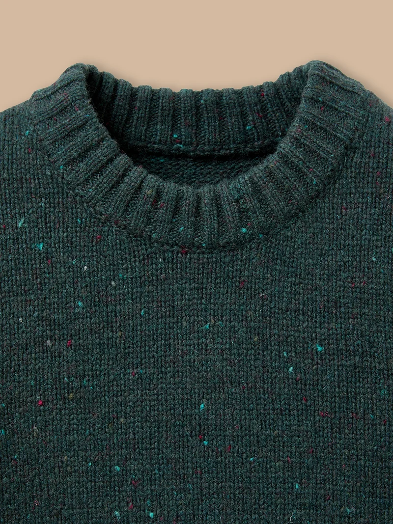Jungenpullover aus Merino-Wolle