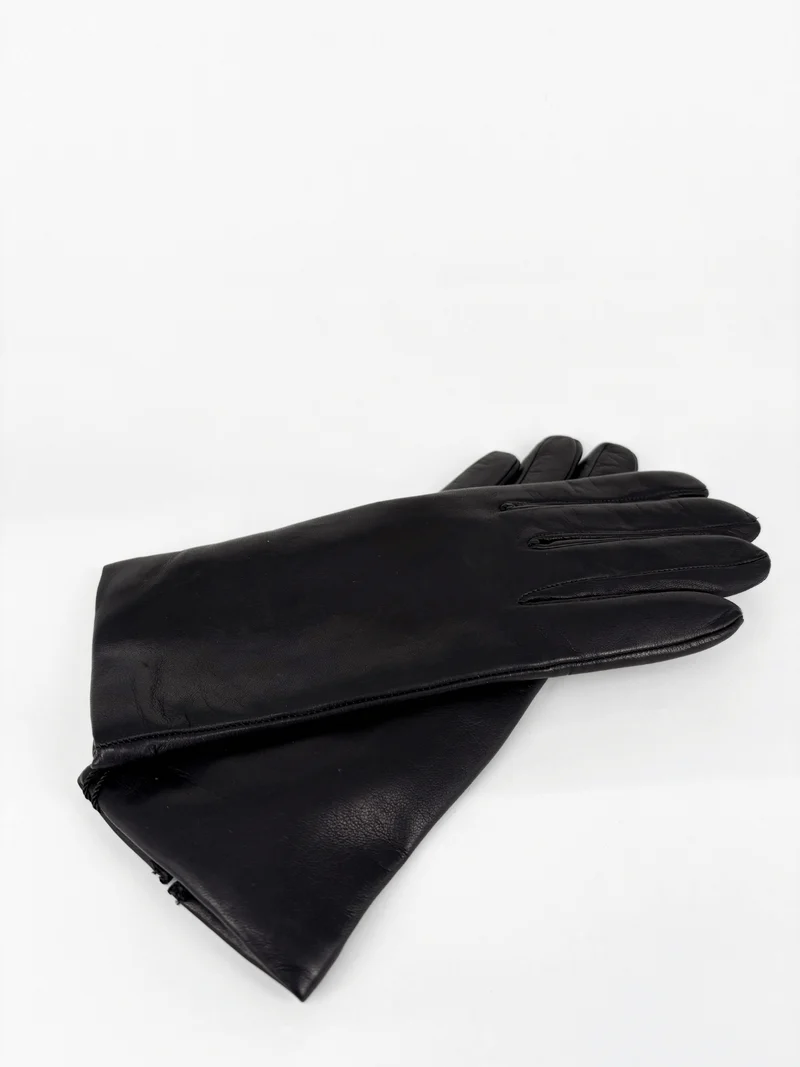 Lederhandschuhe Dunkelblau