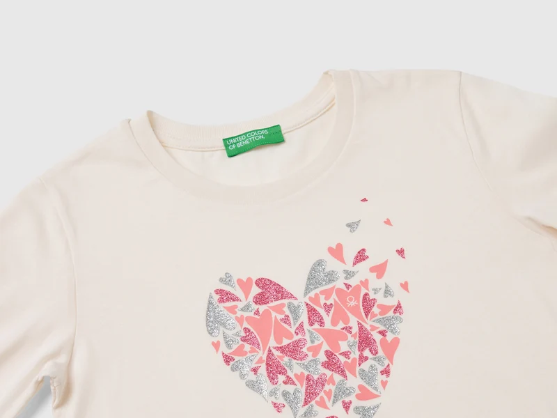Langärmeliges T-Shirt aus Bio-Baumwolle