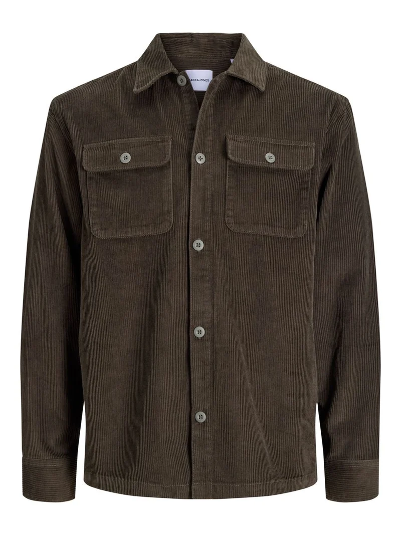 JJEREGENT CORD OVERSHIRT LS SN