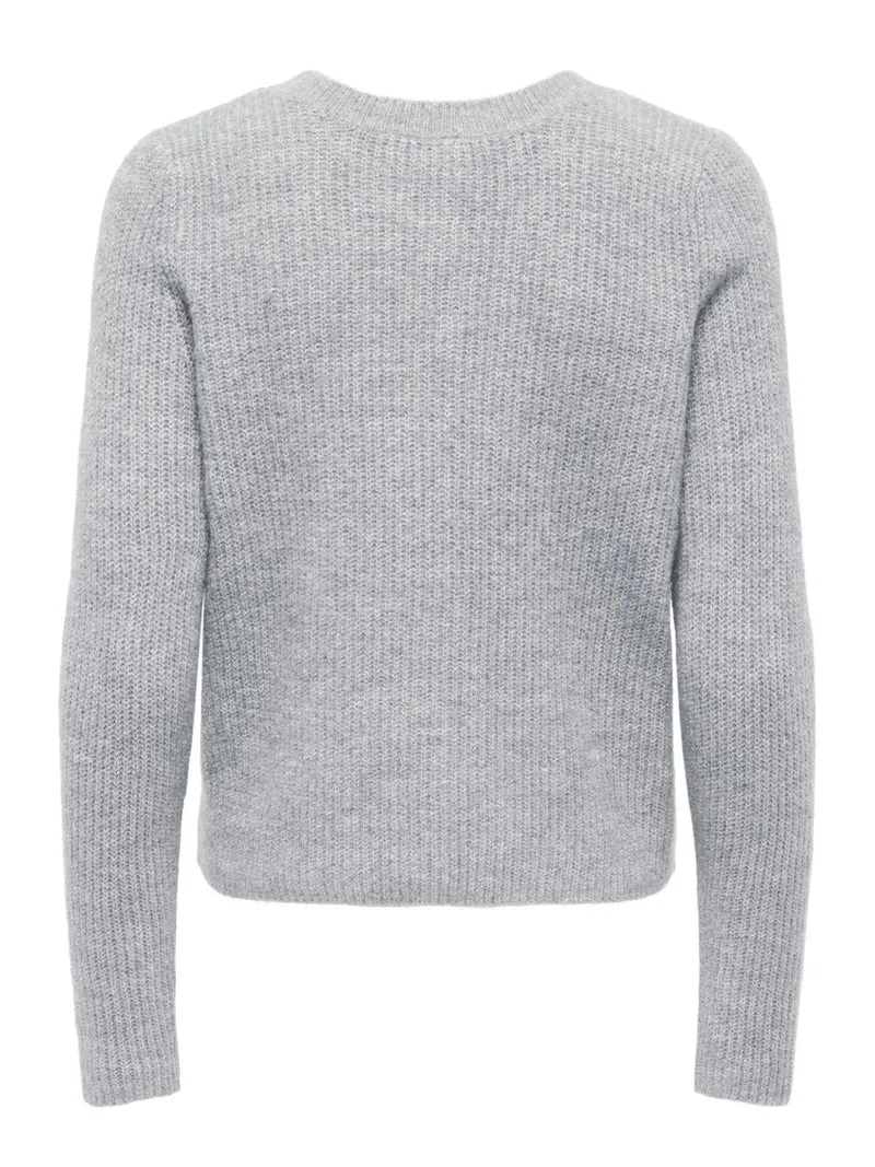 ONLVIGGA LS O-NECK BADGE CARDIGAN KNT