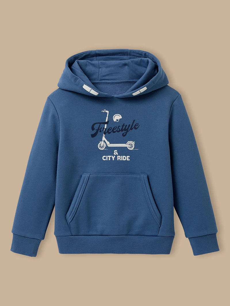Jungen-Sweatshirt mit Kapuze