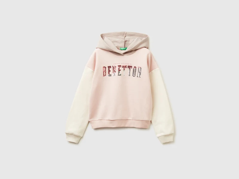 Pailletten-Hoodie