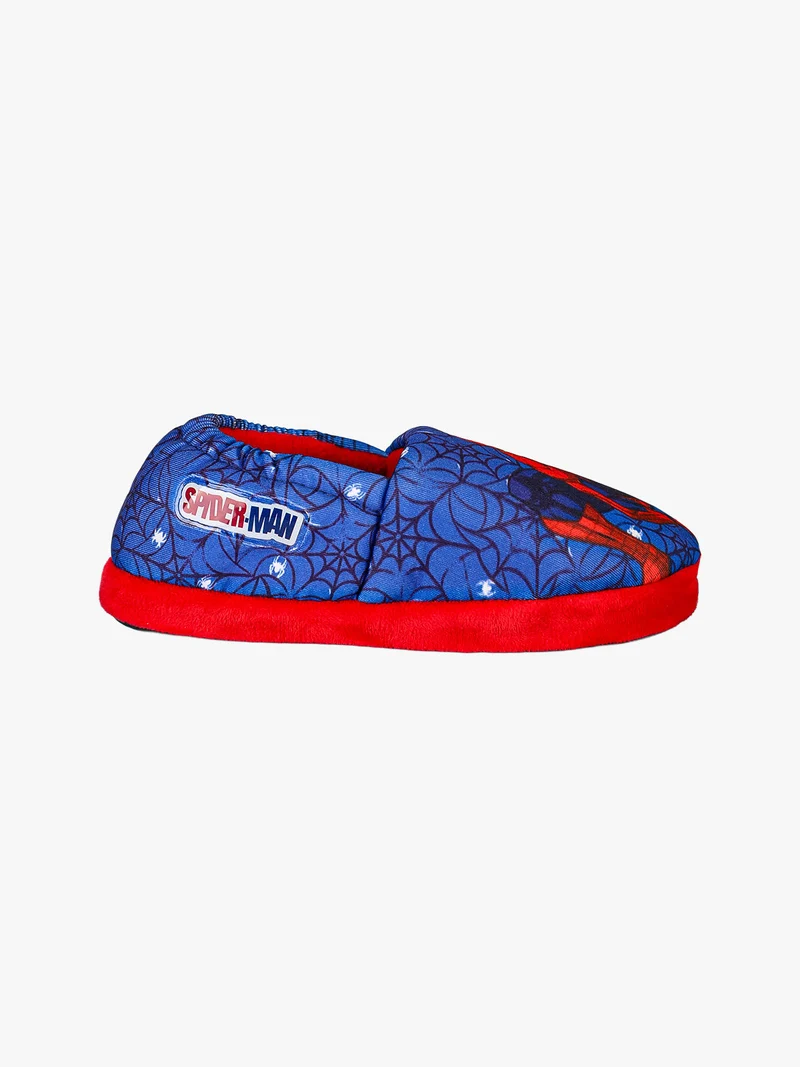 Pantofole chiuse da bambino in tessuto - blu