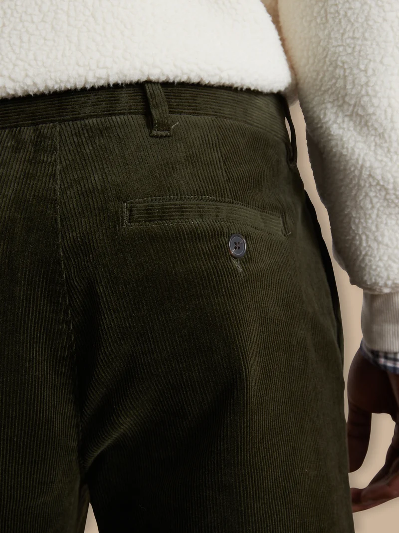 Herren-Chinohose « regular » aus Velours