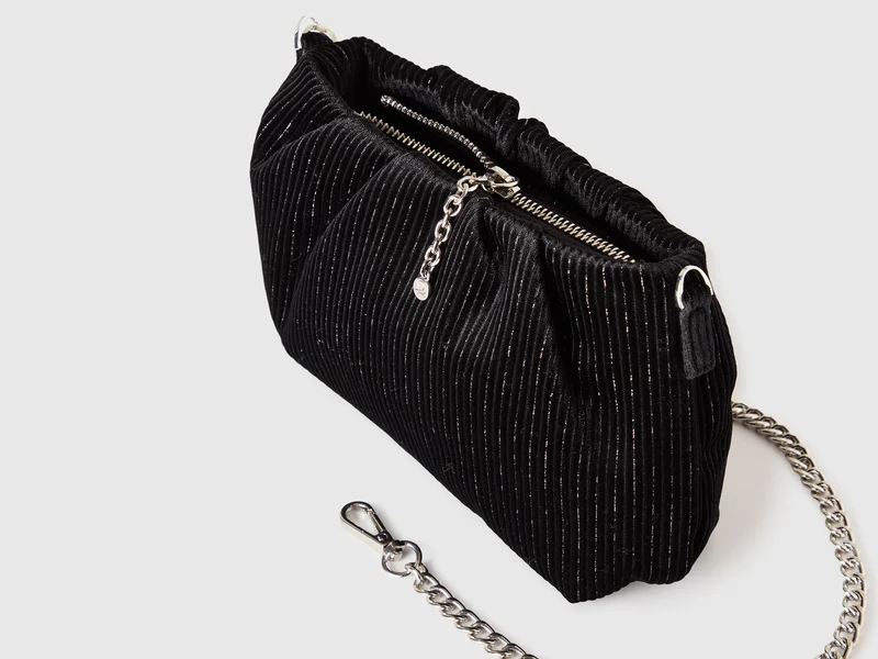 Mini-Samtbeutel mit Lurex