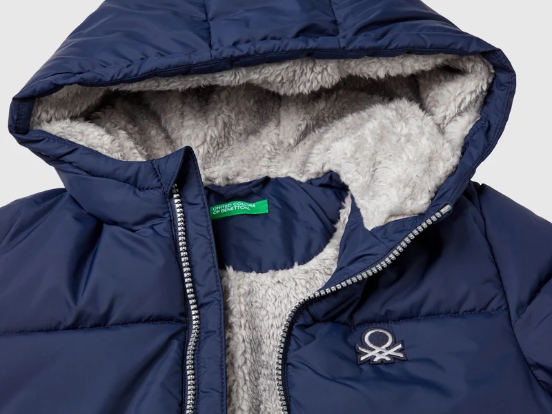 Jacke mit Teddybär-Innenseite