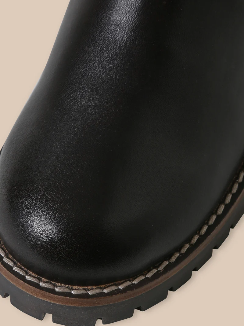 Jungen Chelsea-Boots aus Leder