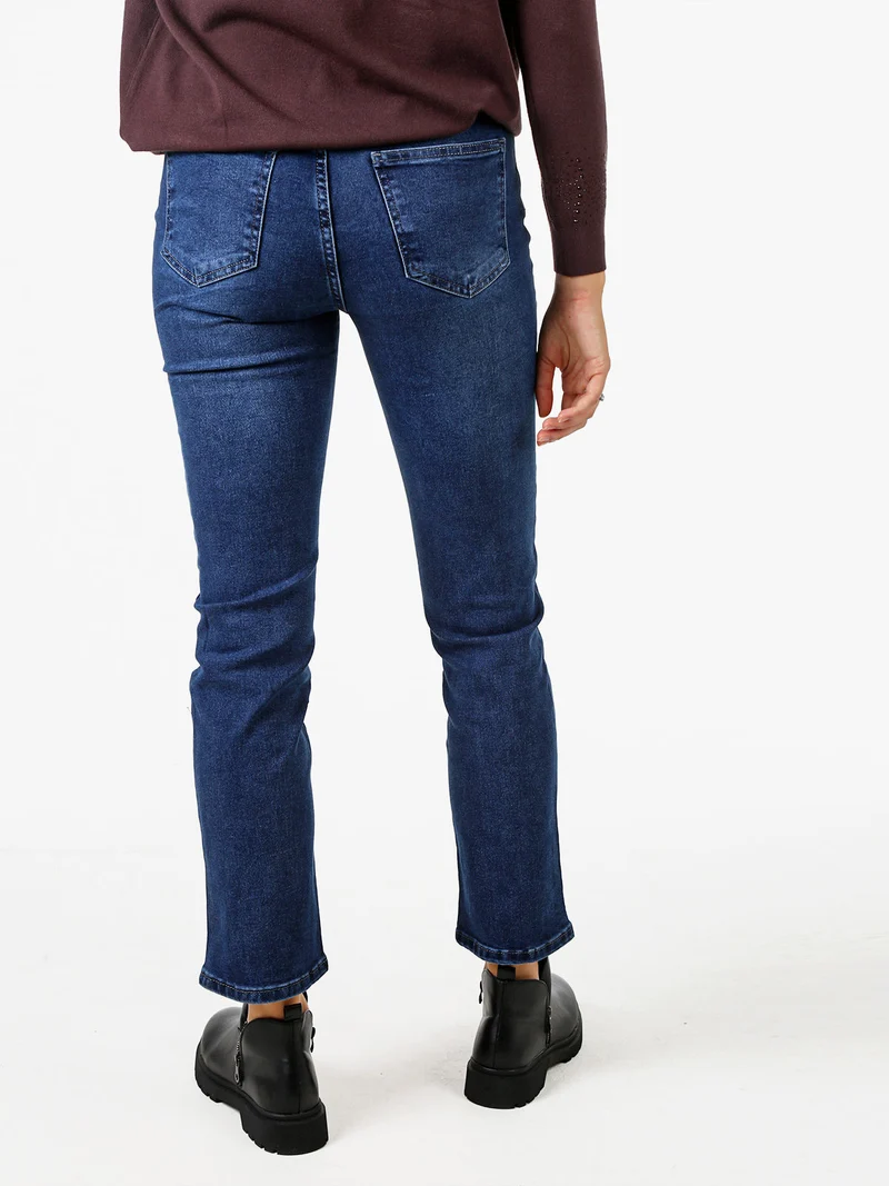 Jeans donna modellante a gamba dritta - jeans