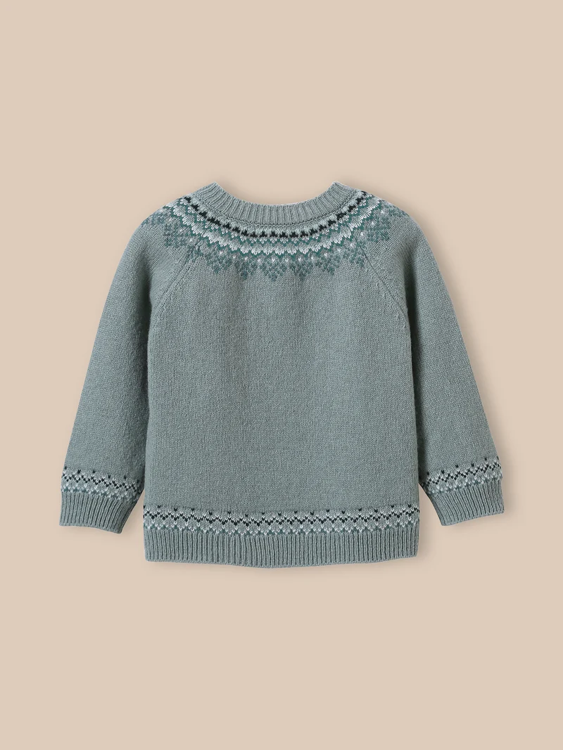 Baby-Pullover aus Lambswool