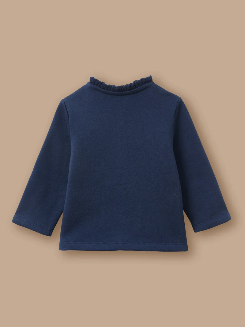 Baby-Cardigan aus Molton