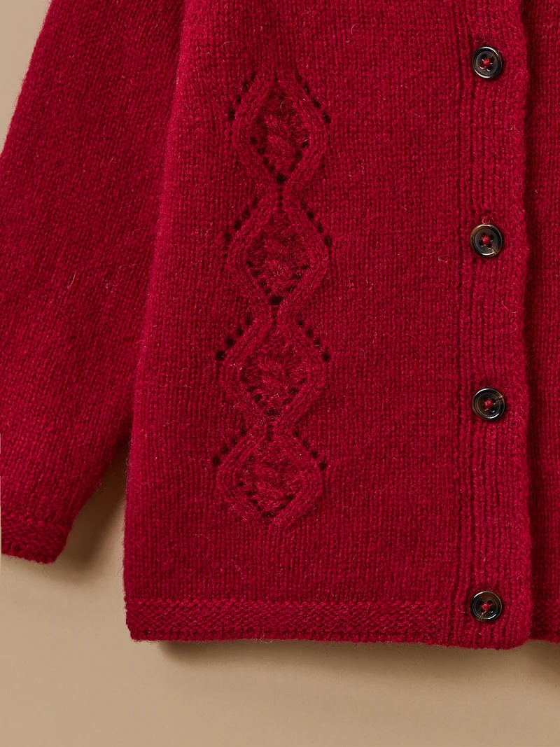 Baby-Cardigan aus Merinowolle