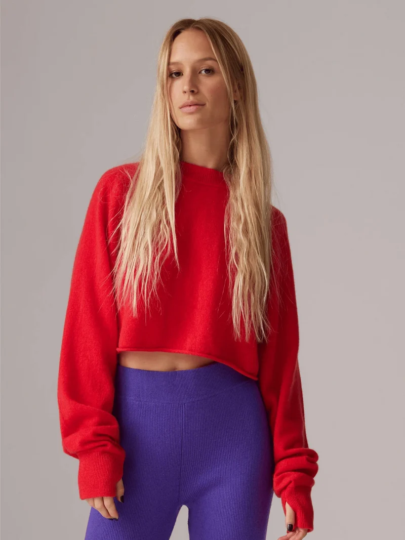 Holli Croped Pullover
