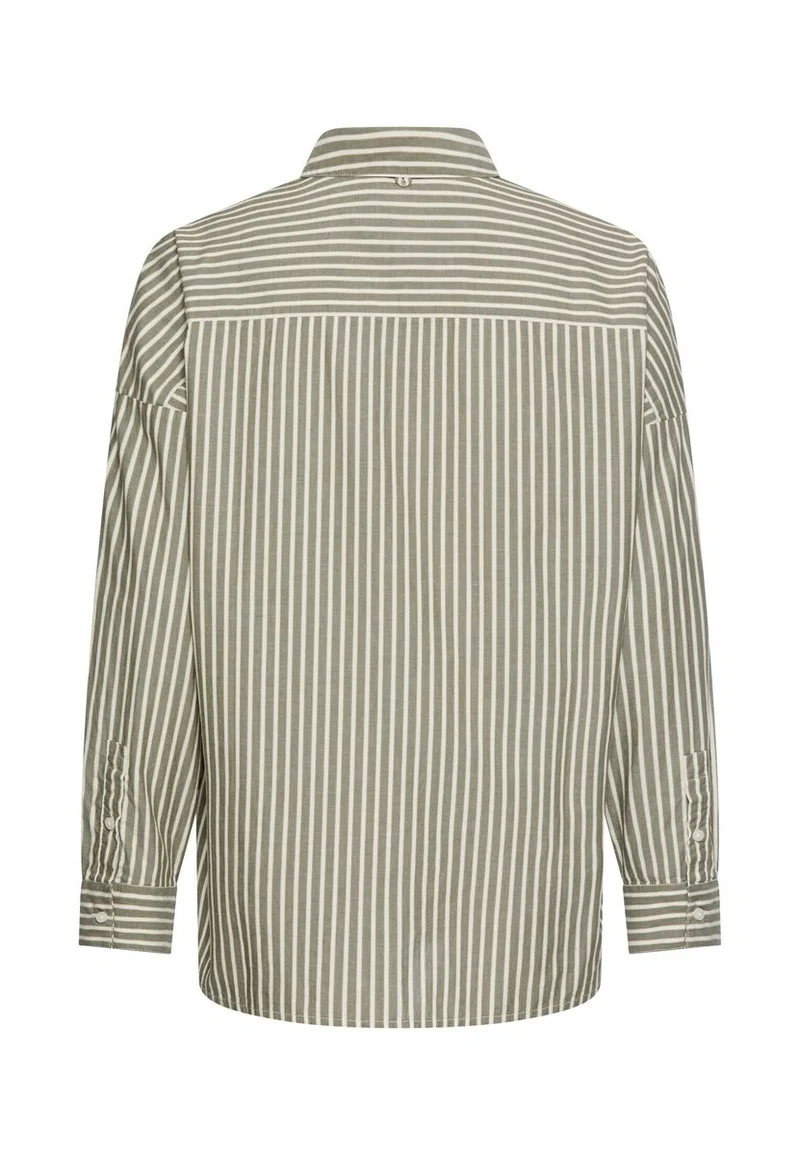 Baumwollbluse mit Knopfleiste