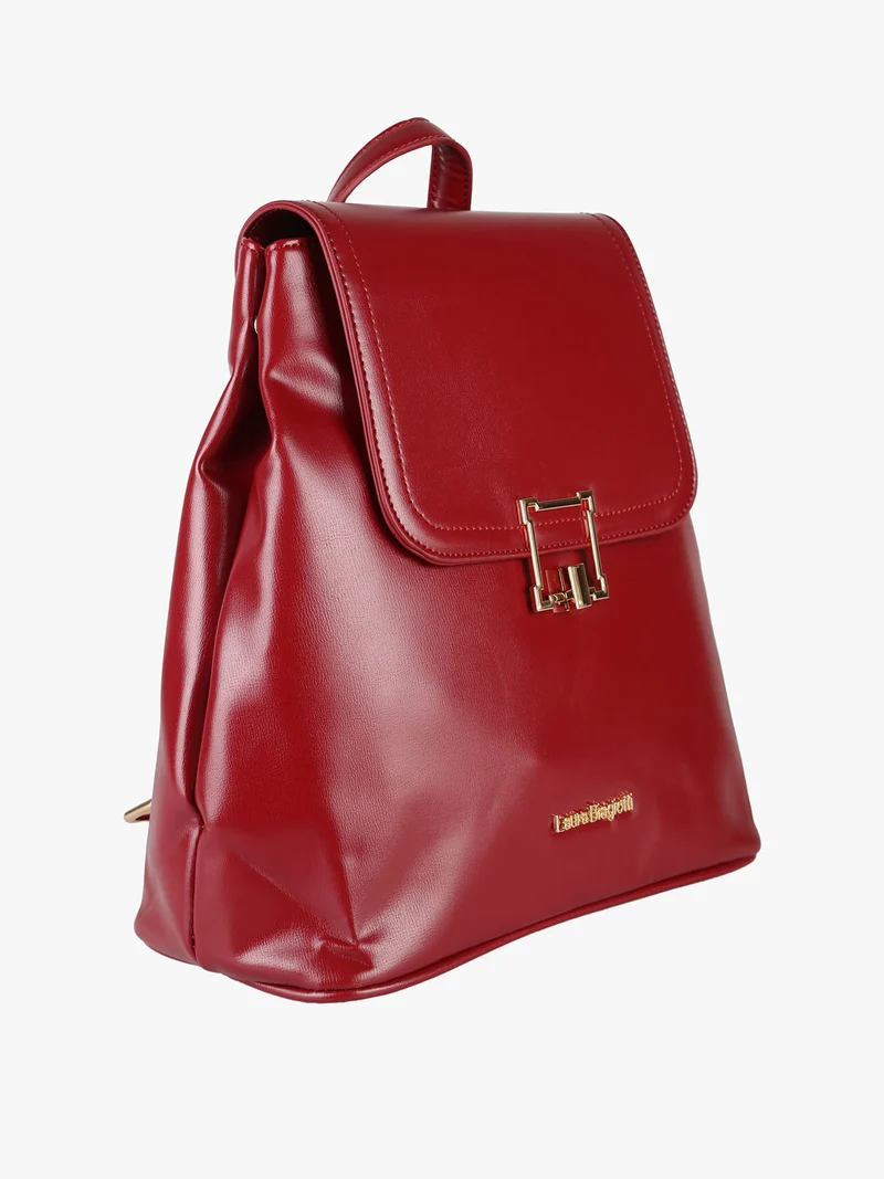 Zainetto donna in ecopelle - rosso