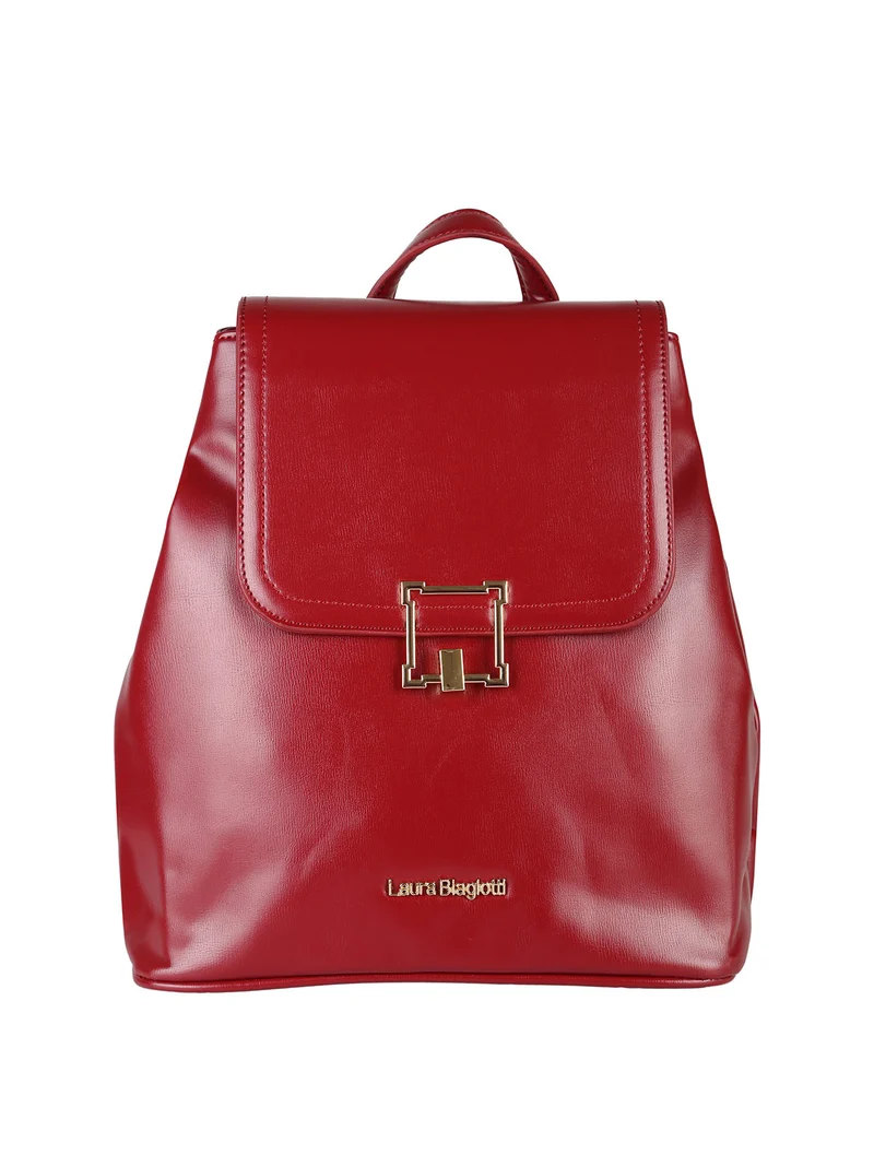 Zainetto donna in ecopelle - rosso