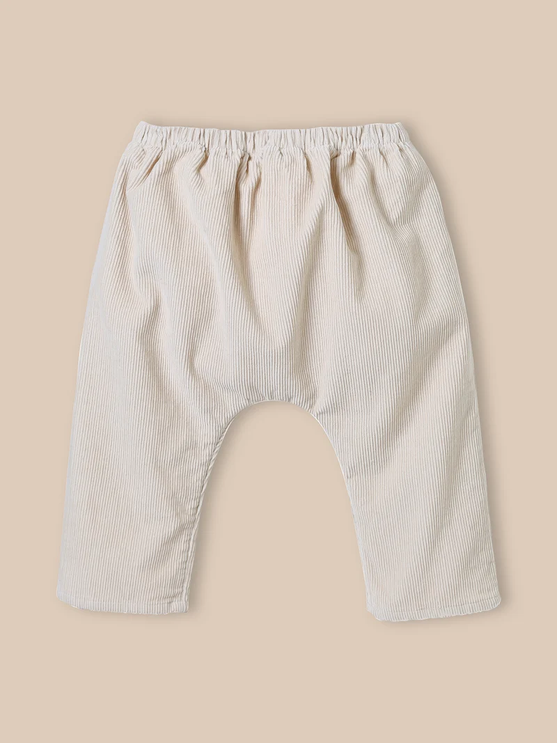 Baby-Sarouelhose aus Cord