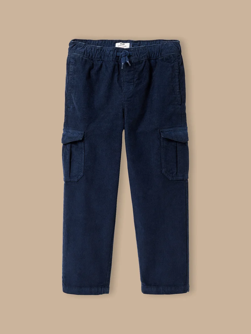 Jungen Cargo-Hose aus Velours