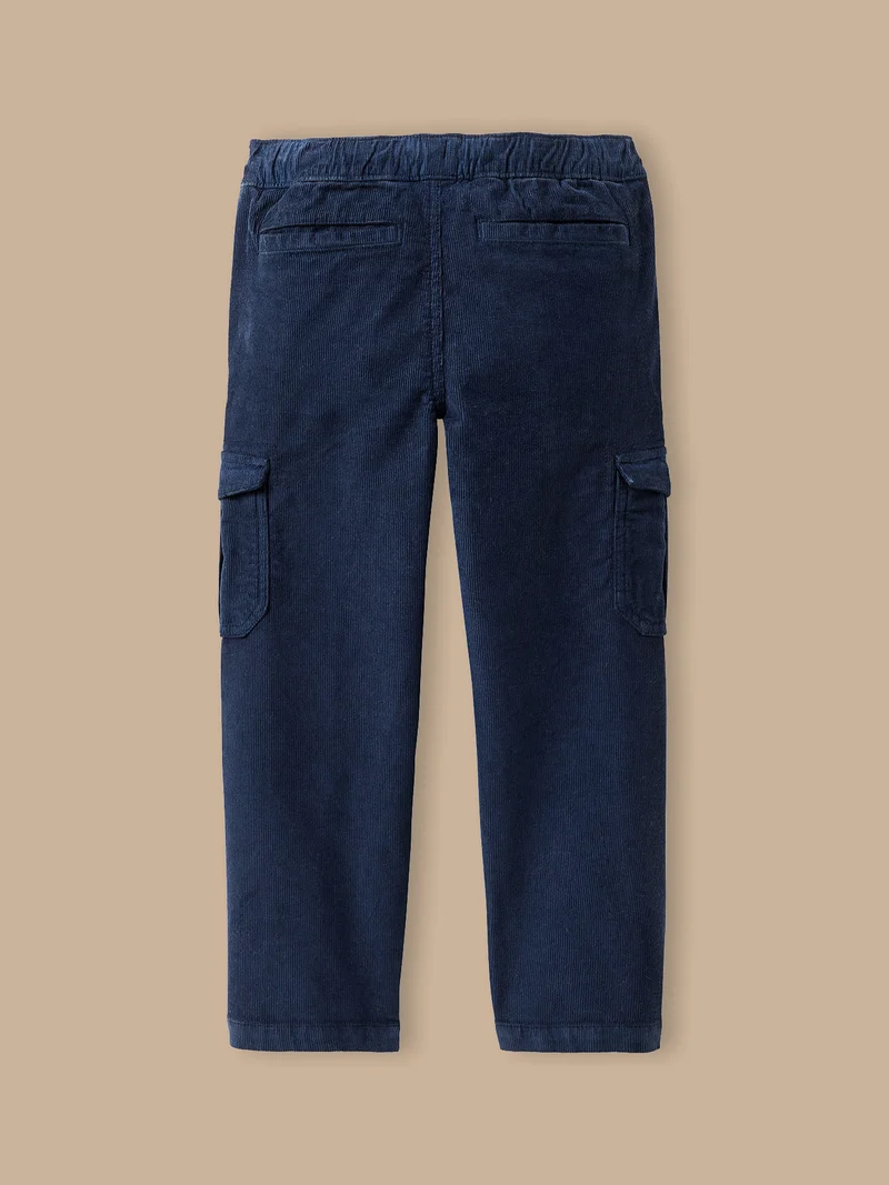 Jungen Cargo-Hose aus Velours