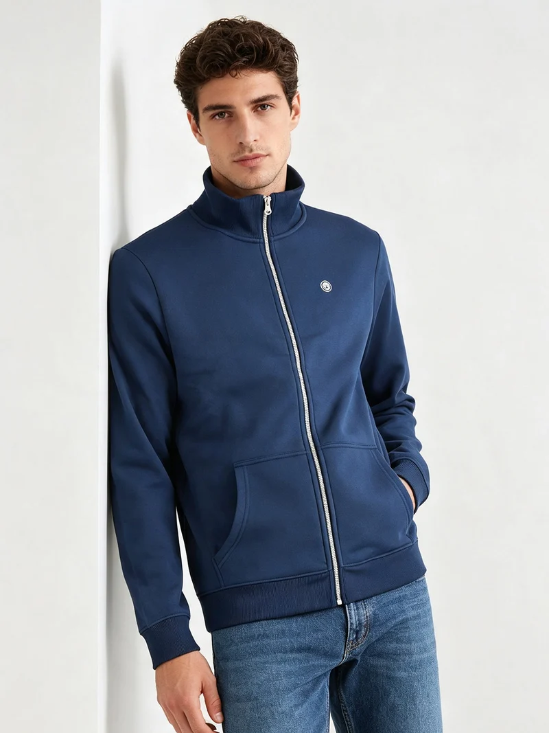 Felpa pesante da uomo full zip - avion
