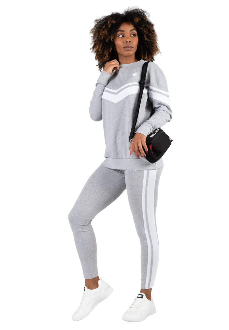 Hailey Oversized Sweatshirt - Gray Melange