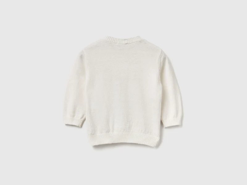 Pullover mit Intarsienarbeit