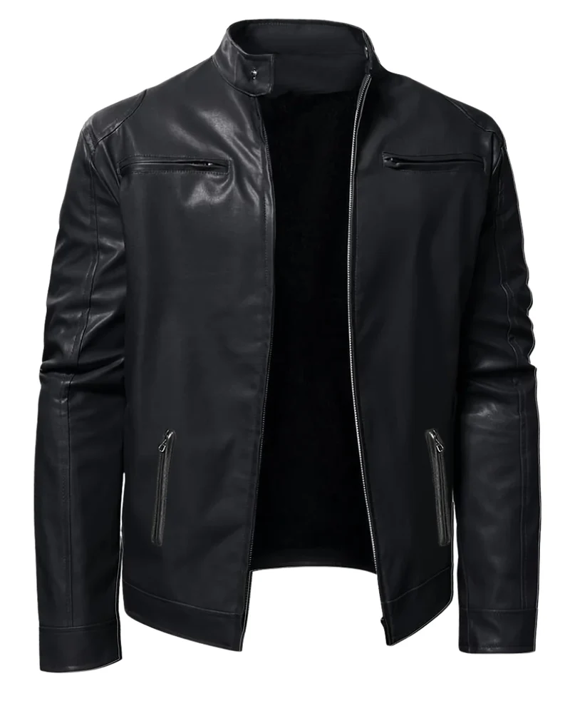 Casual leather Jacket